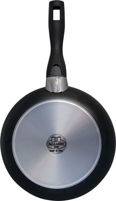 Ballarini stekpanna - 75000-238-0 - Stekpanna, Rund, 28 cm, Aluminium, Svart, Click-serien - Cook