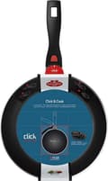 Miniatyrbild 2 av 4: Ballarini stekpanna - 75000-238-0 - Stekpanna, Rund, 28 cm, Aluminium, Svart, Click-serien - Cook