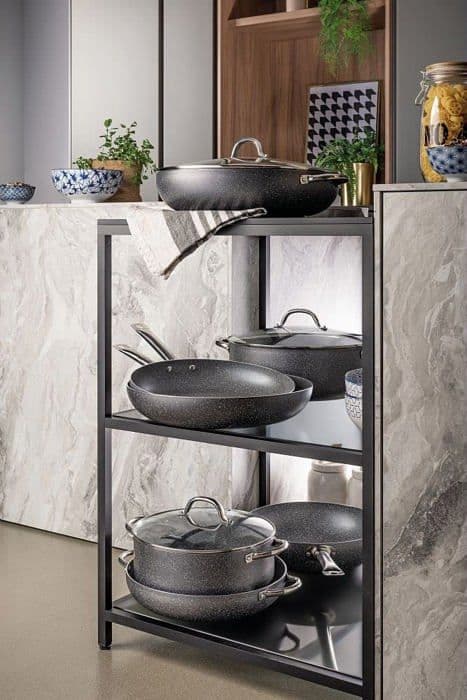 Tognana stekpanna - WX758B8BIFA - Big Family 36 cm hög stekpanna