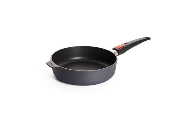 Woll stekpanna - 1724DPS - Diamond Lite randpfanne High, Gjutjärn 24 cm, Höjd: 7 cm, 5 l med avtagbart handtag