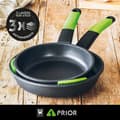 Miniatyrbild 4 av 6: Stekpannesar - Isogona - A121461 - Smält aluminium - Non-stick - 20 och 24 cm