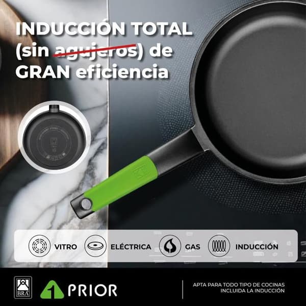Stekpannesar - Isogona - A121461 - Smält aluminium - Non-stick - 20 och 24 cm