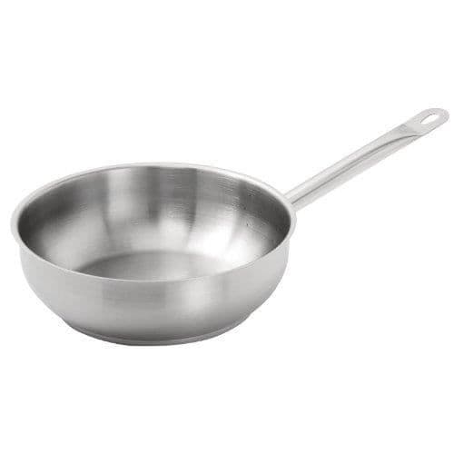 Vogue 20 Restauration sautérpanna, i rostfritt stål, 24 cm, 24,1 cm - M923