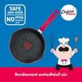 Miniatyrbild 4 av 5: CHEFCLUB BY TEFAL G8061704 Djup stekpanna 22 cm hallonröd - Non-stick beläggning - Alla värmekällor inklusive induktion.