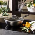Miniatyrbild 2 av 4: Stekpanna - sautépanna Kasanova - KTS000378NOC - Wok med tre skikt 28 cm med lock med 3 lager