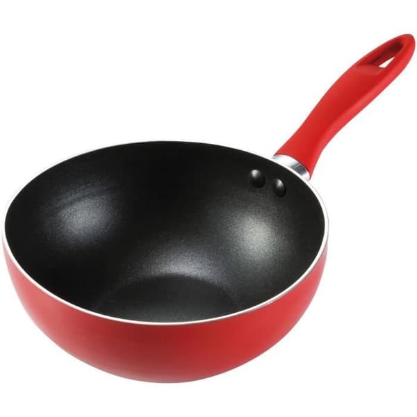 TESCOMA Presto mini wokpanna - 16 cm - Röd - Alla värmekällor utom induktion
