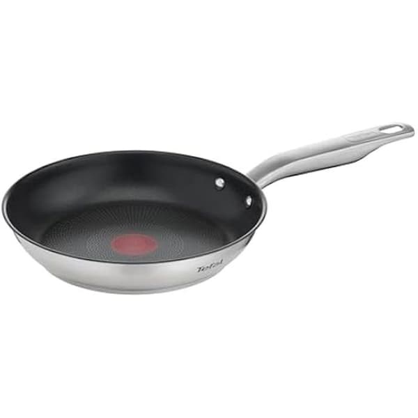 Stekpanna - TEFAL - Virtuoso E49104 - Rostfritt stål - Titan Pro non-stick beläggning - Värmesignal
