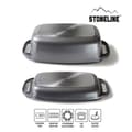 Miniatyrbild 2 av 4: STONELINE® Stekpanna 28 cm - lämplig för induktion och ugn - Non-stick beläggning med äkta stenpartiklar