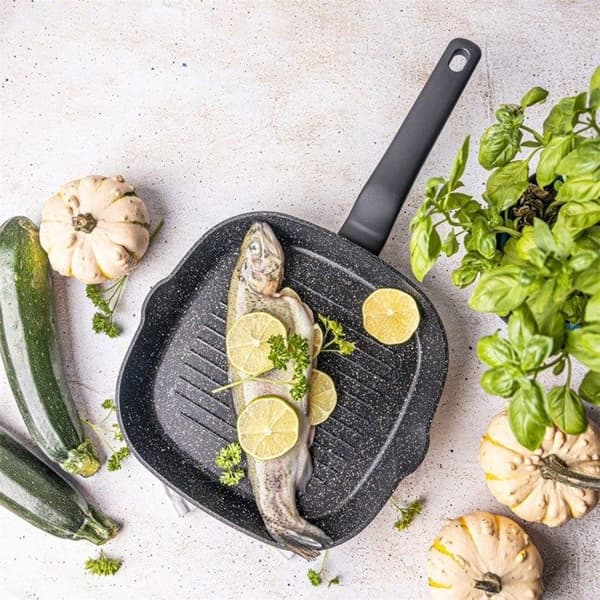 Klausberg grillpanna med marmorbeläggning 24 cm KB7661