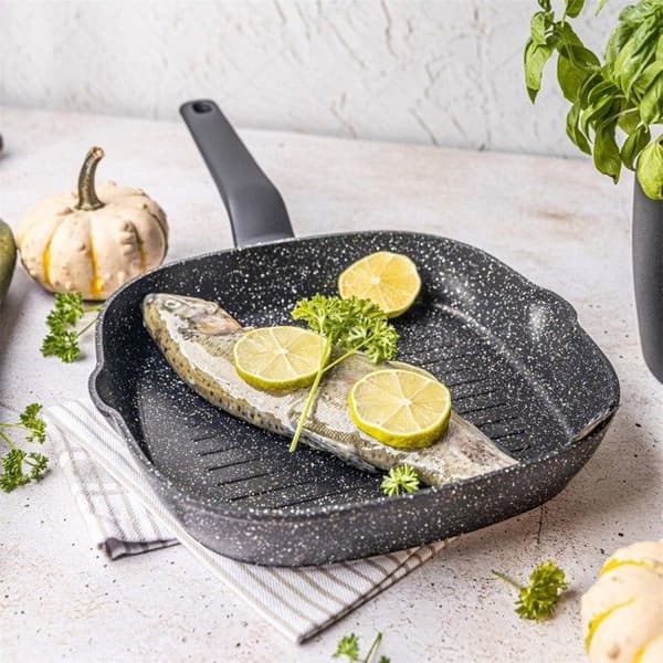 Klausberg grillpanna med marmorbeläggning 24 cm KB7661