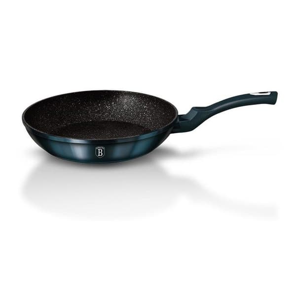 Granitstekpanna - BERLINGER HAUS - Metallic Line - 24 cm - Akvamarin - Hög kvalitet