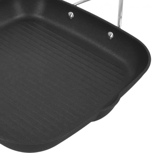 Grillpanna - Demeyere - Alu Pro 5 - 28 x 28 cm - Non-stick - Kompatibel med alla värmekällor