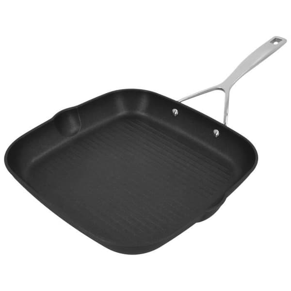 Grillpanna - Demeyere - Alu Pro 5 - 28 x 28 cm - Non-stick - Kompatibel med alla värmekällor