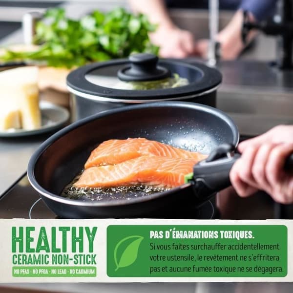 GREENCHEF Clickpan-handtag (öppet)