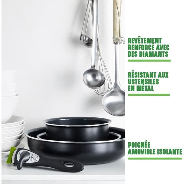 GREENCHEF Clickpan-handtag (öppet)