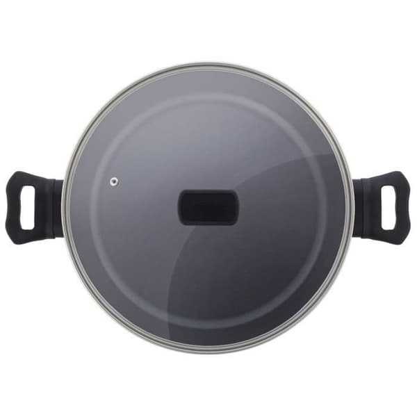 ARCOS Kaula - Stekpanna med Non-Stick Beläggning i Smedat Aluminium med Glaslock (28 mm)