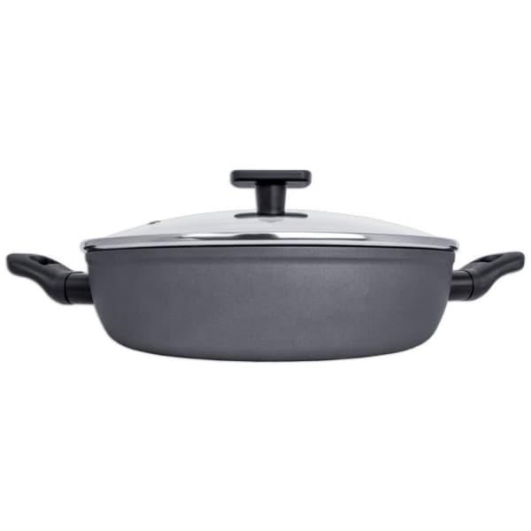 ARCOS Kaula - Stekpanna med Non-Stick Beläggning i Smedat Aluminium med Glaslock (28 mm)