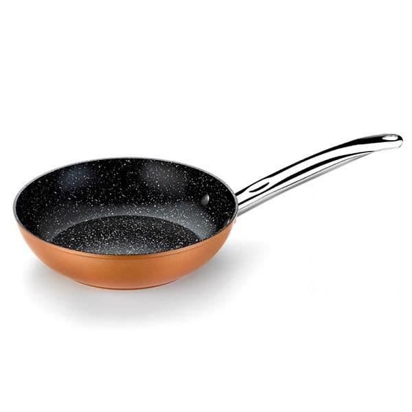 Stekpanna - Monix - Koppar Induktion - 28 cm - Rostfritt stål - Non-stick