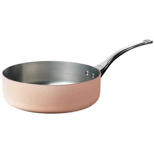 Sauteuse - De Buyer - 6430.16 - Koppar/ Edelstahl - 16 cm - Alla eldar utom induktion