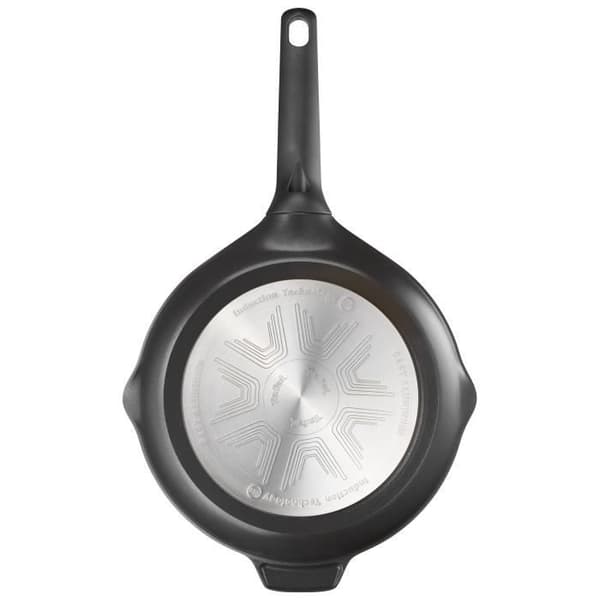 TEFAL AROMA NOIR E2154034 - Grillpanna 26 cm i gjuten aluminium - Alla värmekällor inklusive INDUKTION