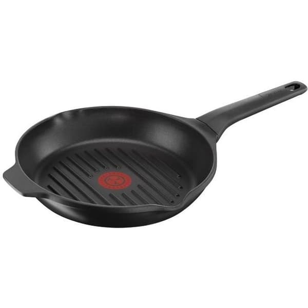 TEFAL AROMA NOIR E2154034 - Grillpanna 26 cm i gjuten aluminium - Alla värmekällor inklusive INDUKTION