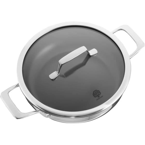 Schulte-Ufer Sauteuse ASTRAL i rostfritt stål med Universus-struktur 24 cm