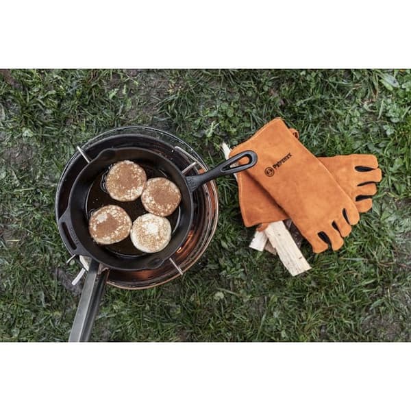 Stekpanna - Petromax - Ø 25cm - Gjutjärn - Svart - Hållbar kastrull