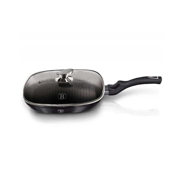 Grillpanna - Berlinger Haus - Carbon Pro - Smidd aluminium - Non-stick - 28 x 28 cm