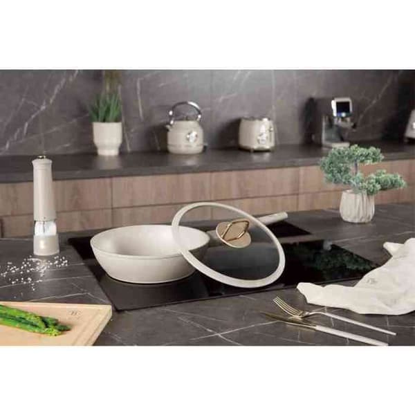 BERLINGERHAUS Djup stekpanna med titanbelagd yta och lock 24 cm Kollektion Sahara BH-8062