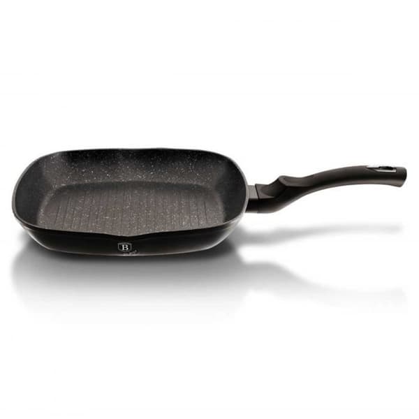 GRANITSTEKPAN 28 cm BERLINGER HAUS BH-1846 SVART SILVER