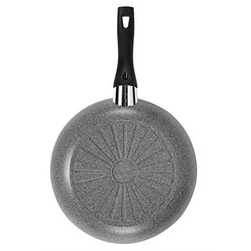 BALLARINI 1013083910 Stekpanna, Ferrara granitium, 28 cm, Rostfritt stål, Grå, 18 x 8 x 3 cm 75001-856-0