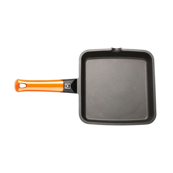 Grillpanna - Pinti - A281322 - Gjuten aluminium - Smidigt invändigt handtag - Orange