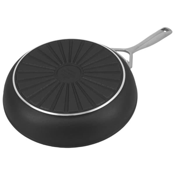 DEMEYERE - Alu Pro 5 - Non-stick Stekpanna, 24 cm, Aluminium, Svart Silver