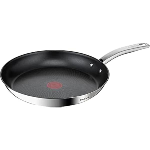 Induktionsstekpanna - TEFAL - Intuition B8170444 - Rostfritt stål - 24 cm - Non-stick