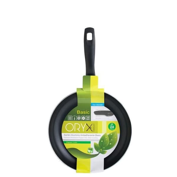 Stekpanna - Grundläggande - 24 cm - Aluminium - Non-stick - Passar alla typer av spisar