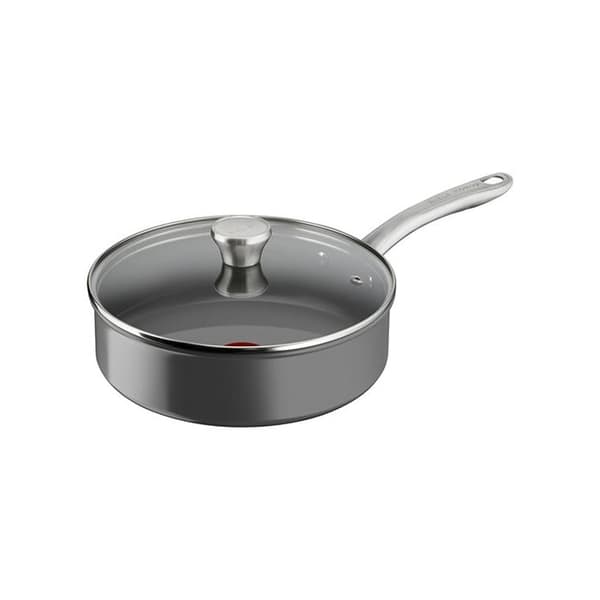 Tefal Renew+ ekodesignad sautépanna C4243253 Grå flodhästjärn 24 cm - 3168430347755