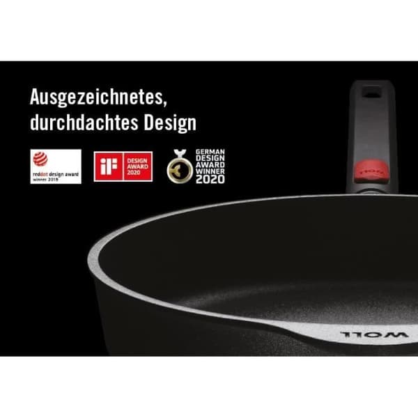 Grillpanna - Woll - Diamond Logic XR - Induktion - 28 x 28 cm - Svart