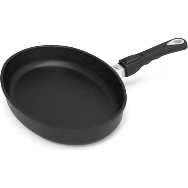 Poêle à poisson AMT Gastroguss AMZN-4127-Z20B, 41 x 27 cm, höjd 5 cm, med avtagbart handtag