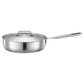 Miniatyrbild 1 av 4: Fiskars Sautépanna med lock, Ø 26 cm, Lämplig för alla värmekällor inklusive induktion, All Steel - 6424002014935