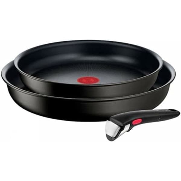 Tefal INGENIO Unlimited stekpanna set Ø 22 cm Ø 26 cm, svart