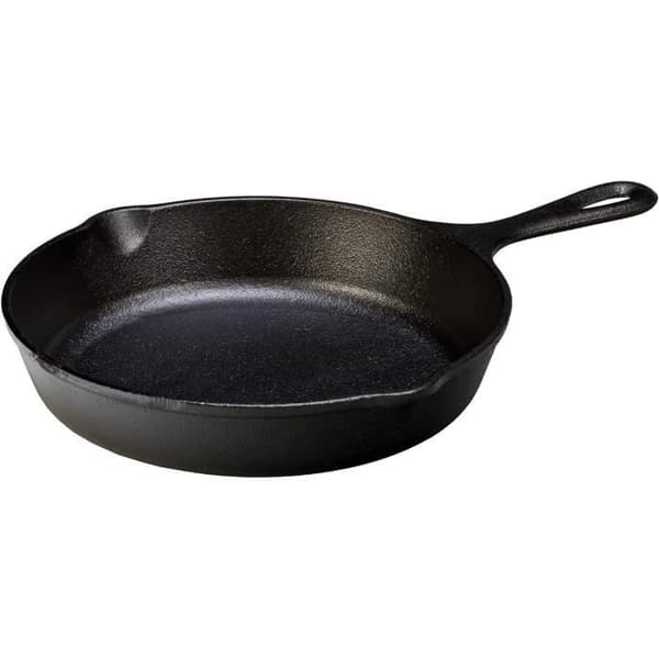 Rund stekpanna - LODGE - 22,86 cm - Gjutjärn - Klar att använda - Induktionskompatibel