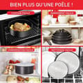 Miniatyrbild 6 av 6: TEFAL INGENIO Eco Resist Stekpanna 24 cm, Induktion, Non-stick, Staplingsbar, Tål diskmaskin, Tillverkad i Frankrike L3970402