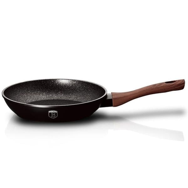 Stekpanna - BERLINGER HAUS - EBONY ROSEWOOD - 24cm - Trippelskiktat granitnon-stick - Turbo induktion