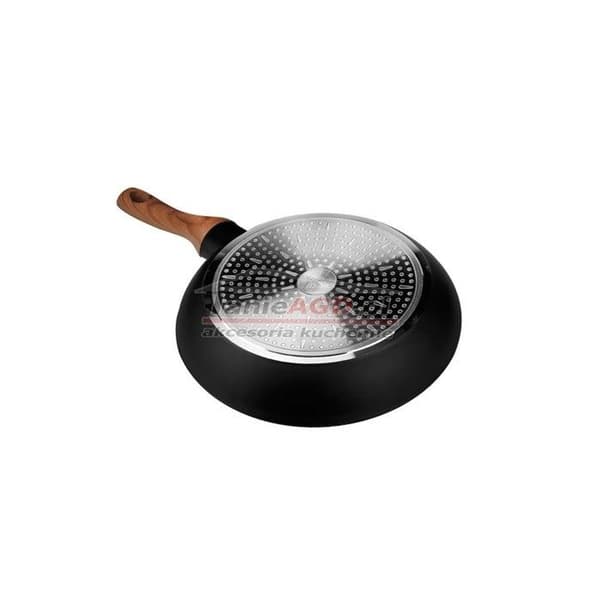 Stekpanna - BERLINGER HAUS - EBONY ROSEWOOD - 24cm - Trippelskiktat granitnon-stick - Turbo induktion