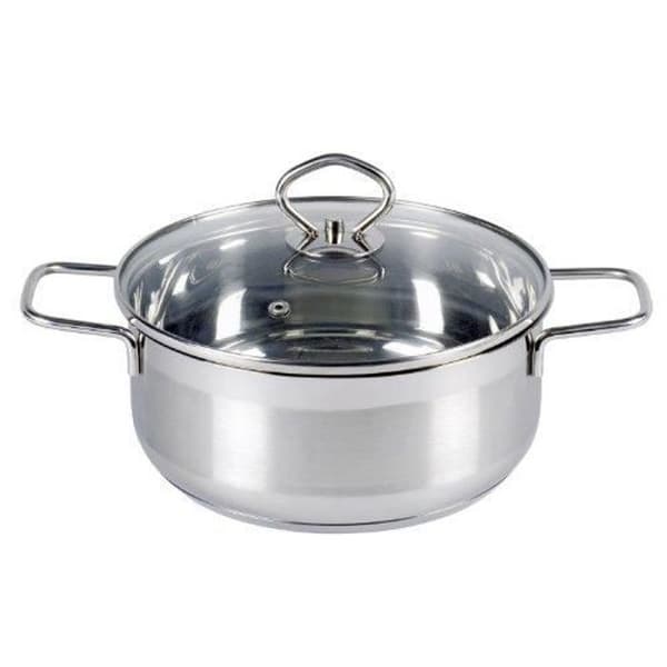 Sautépanna - KRÜGER - Manhattan - 20 cm - Rostfritt stål - Induktionskompatibel