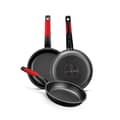 Miniatyrbild 1 av 6: Grillset - BRA - A411235 - Aluminiumtryck - Non-stick - Set med 3 delar
