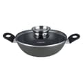 Miniatyrbild 1 av 4: STONELINE® CERAMIC Serveringspanna 28 cm - Non-stick keramisk beläggning - med smakgivande glaslock - Induktion