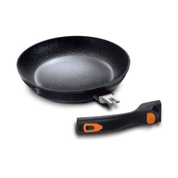 Berlinger Haus Stekpanna med avtagbart handtag 28 cm Granit Diamond Line - BH/1955