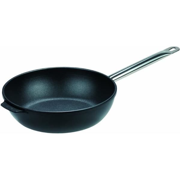 GSW 1632 Gastro Traditionell Titan Stekpanna med Handtag i Rostfritt Stål 24 cm - 163248