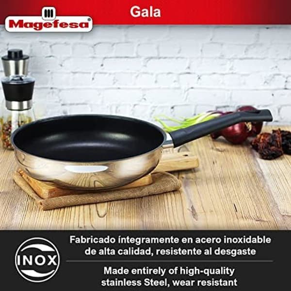 Stekpanna - MAGEFESA - SARTEN DEEP GALA - 24 cm - Aluminium - Non-stick - Induktionskompatibel